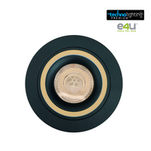 Load image into Gallery viewer, Aplique de Techo para Gu10 Negro Redondo/Cuadrado