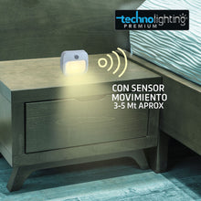 Cargar imagen en el visor de la galería, Aplique LED para Pared o Mesa - VELCRO - TORNILLOS - RECARGABLES con SENSOR, luz fresca