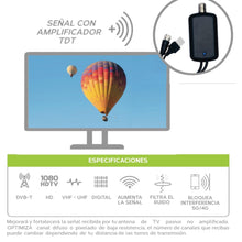 Cargar imagen en el visor de la galería, Amplificador de señal TDT