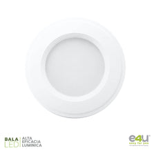 Cargar imagen en el visor de la galería, Bala Led con 3 colores de luz en una misma luminaria de 3 Vatios - 390 Lúmenes - Luz Fria-fresca y Cálida.