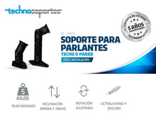 Cargar imagen en el visor de la galería, Soporte Ajustable para Parlantes - Techo o pared - Universal