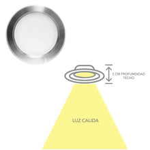 Cargar imagen en el visor de la galería, Bala LED Fija 9 Vatios - Luz Fija - 1170 Lúmenes
