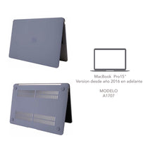 Cargar imagen en el visor de la galería, Cover para MacBook Pro 15&quot; Con y Sin Touch Bar - Version-Año 2018 en adelante
