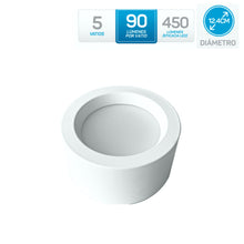 Cargar imagen en el visor de la galería, PRODUCTO DE TENDENCIA !! plafones LED de sobreponer 😍 5w Luz Calida-luz Fría