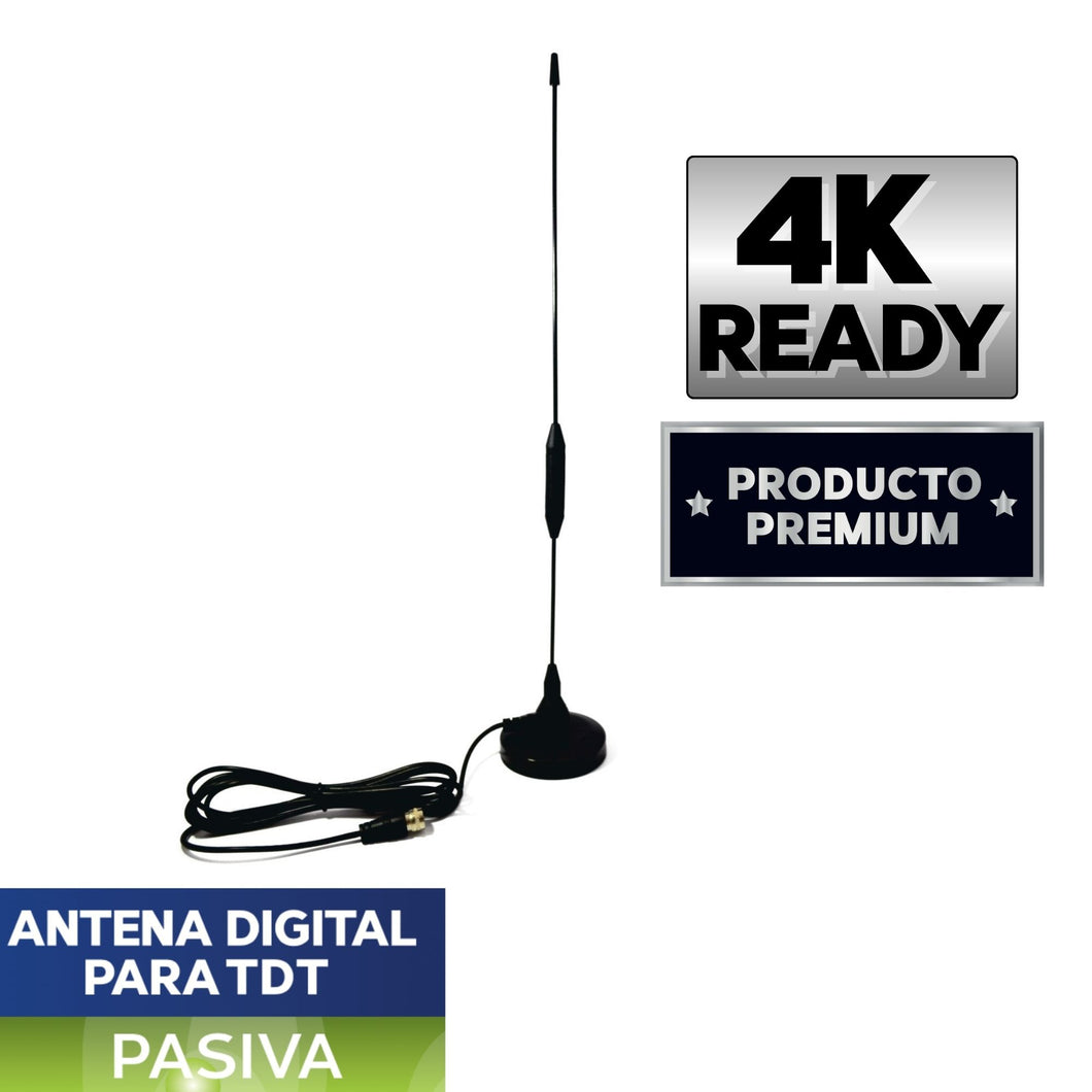 TDT Digital Antenna for Passive HD Television - Free Channels