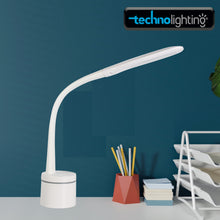Load image into Gallery viewer, Desk Lamp 7 watts, 435 lumens Color White and Black Cold Light
