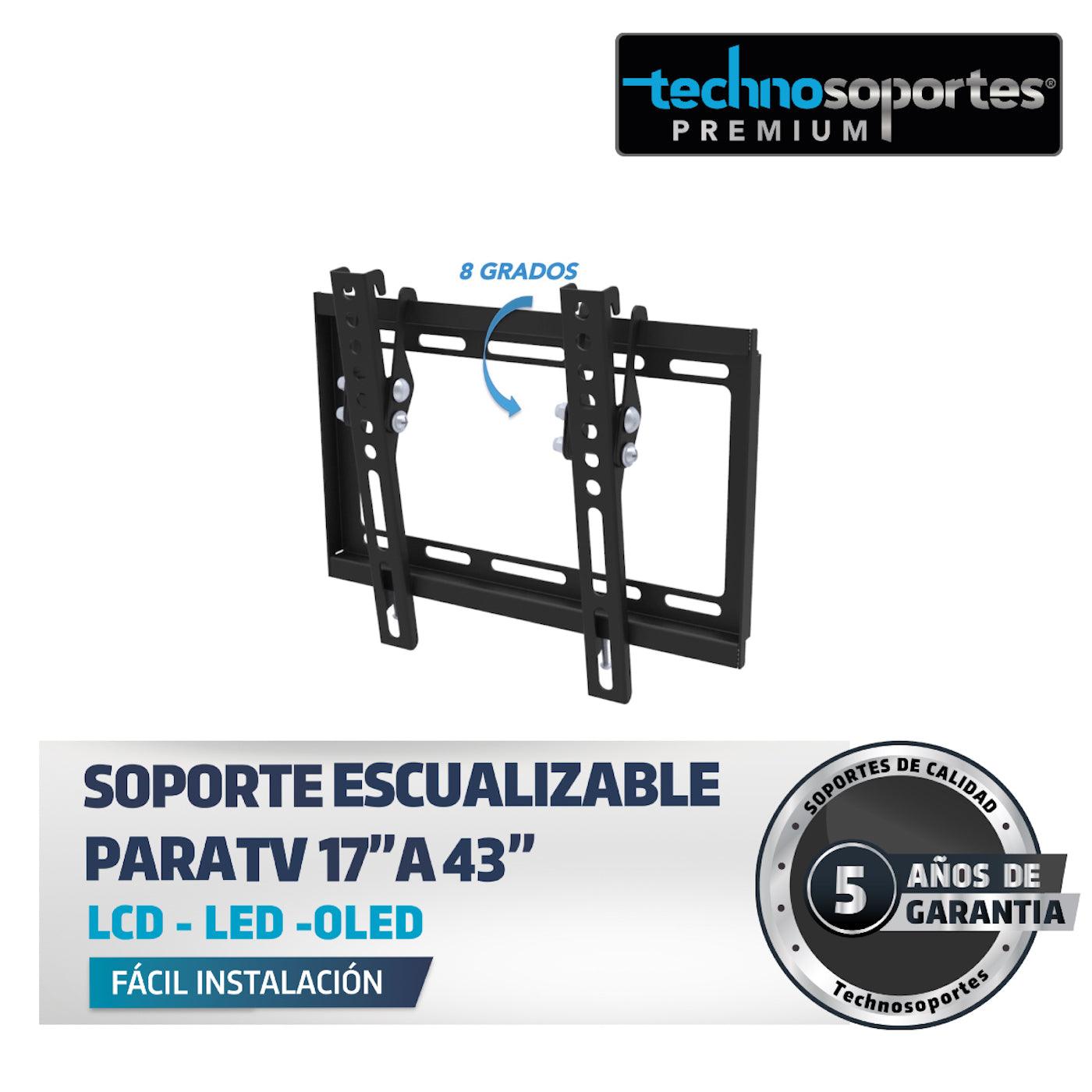 Soporte Escualizable para TV de 17" a 43"