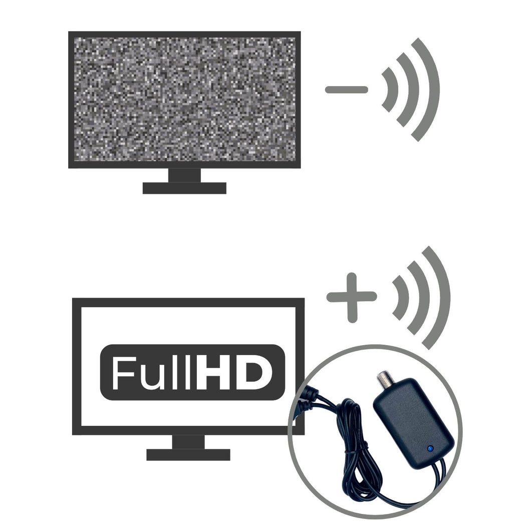 High Definition TDT Signal Amplifier