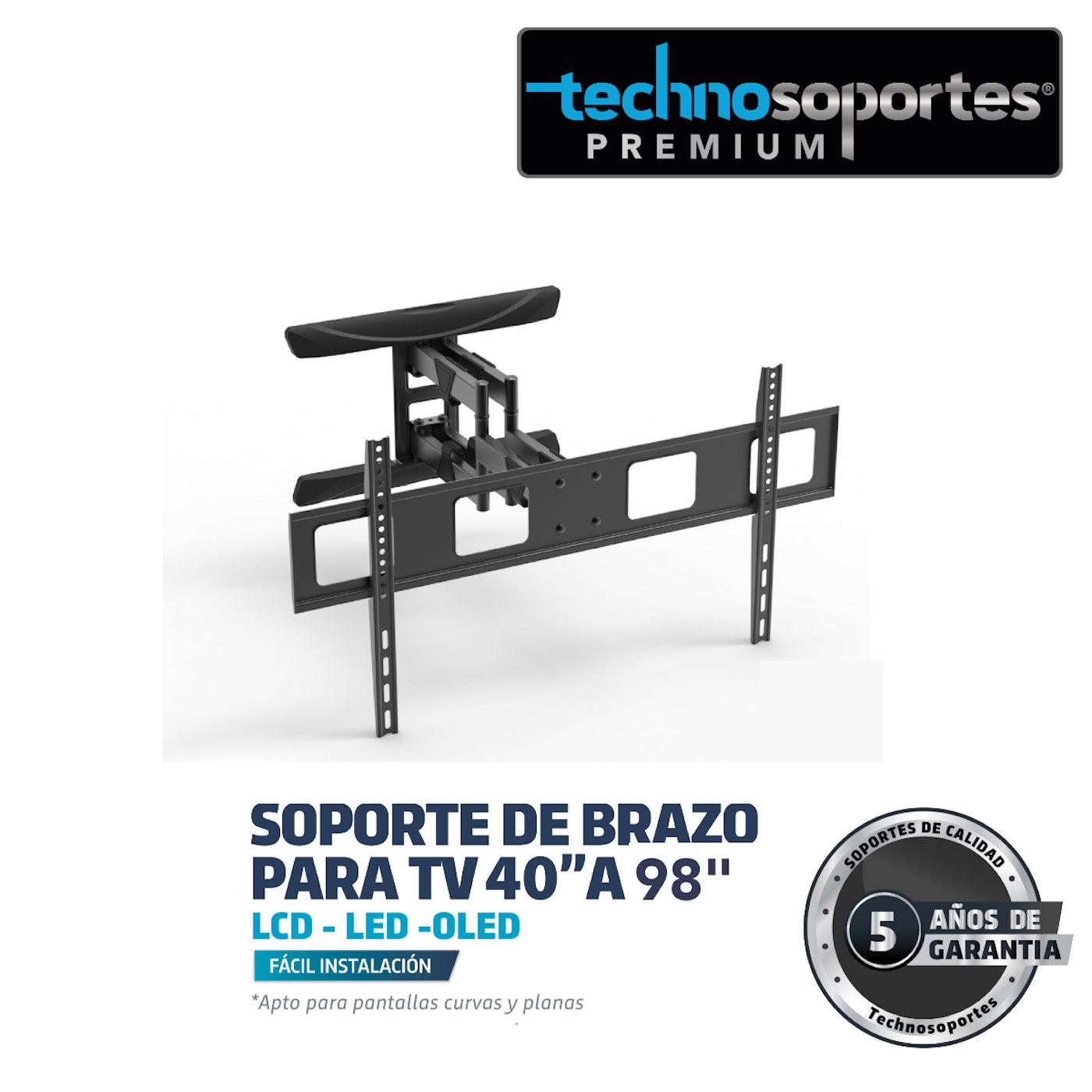 Soporte de brazo para TV 40″ a 98″ – LCD / LED / OLED