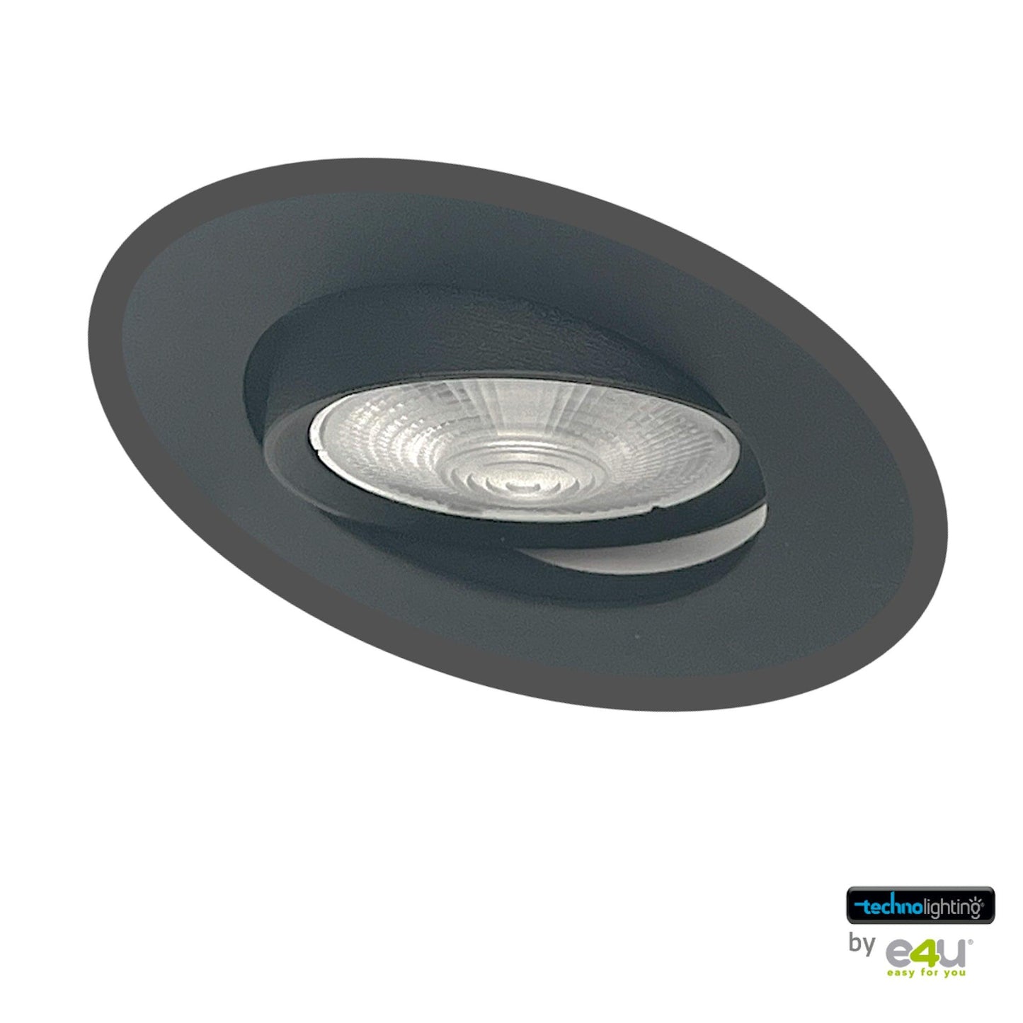 Bala LED Negra - Focalizada 5 y 9 Vatios Luz  CALIDA