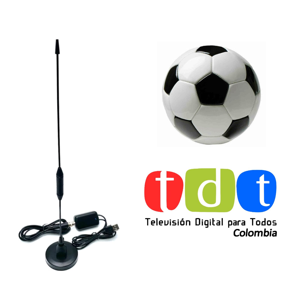 Antena Amplificada para Televisores y Decodificadores. - TDT- Mejora y Optimiza la Señal TDT