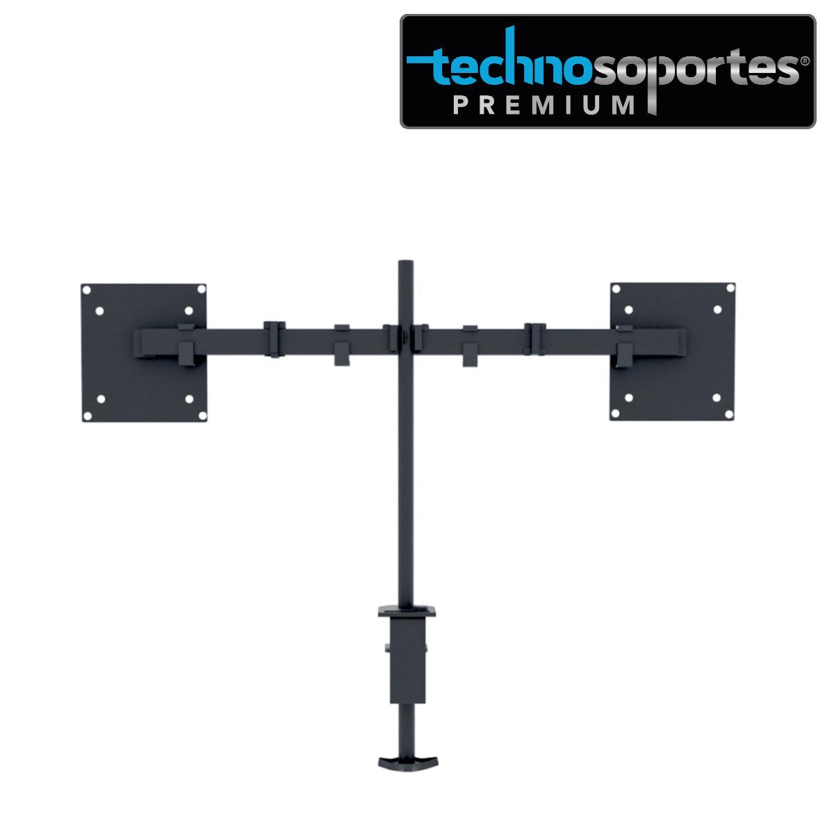 Soporte doble brazo para Monitores 10″ a 32″