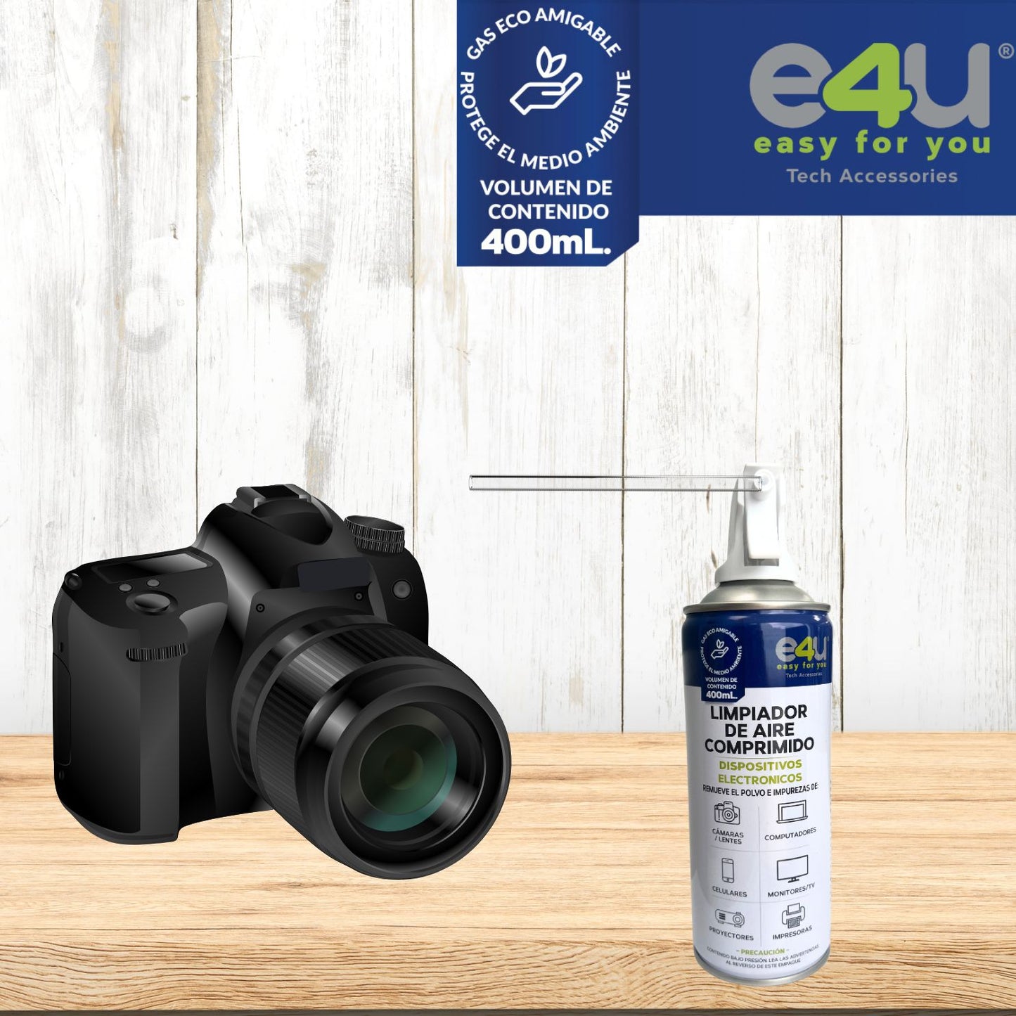 Compressed Air Cleaner 400 Ml - For Electronic Devices