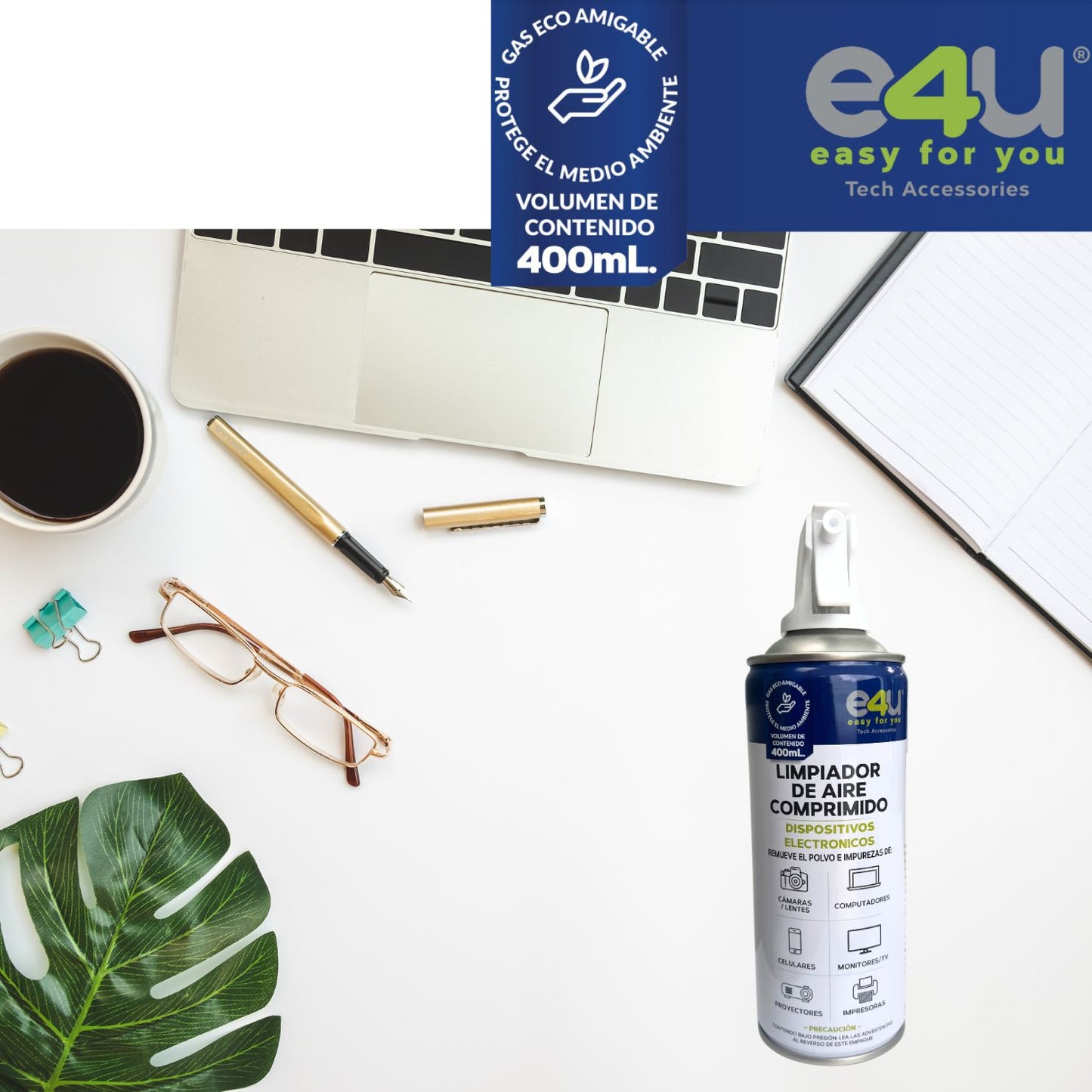 Compressed Air Cleaner 400 Ml - For Electronic Devices