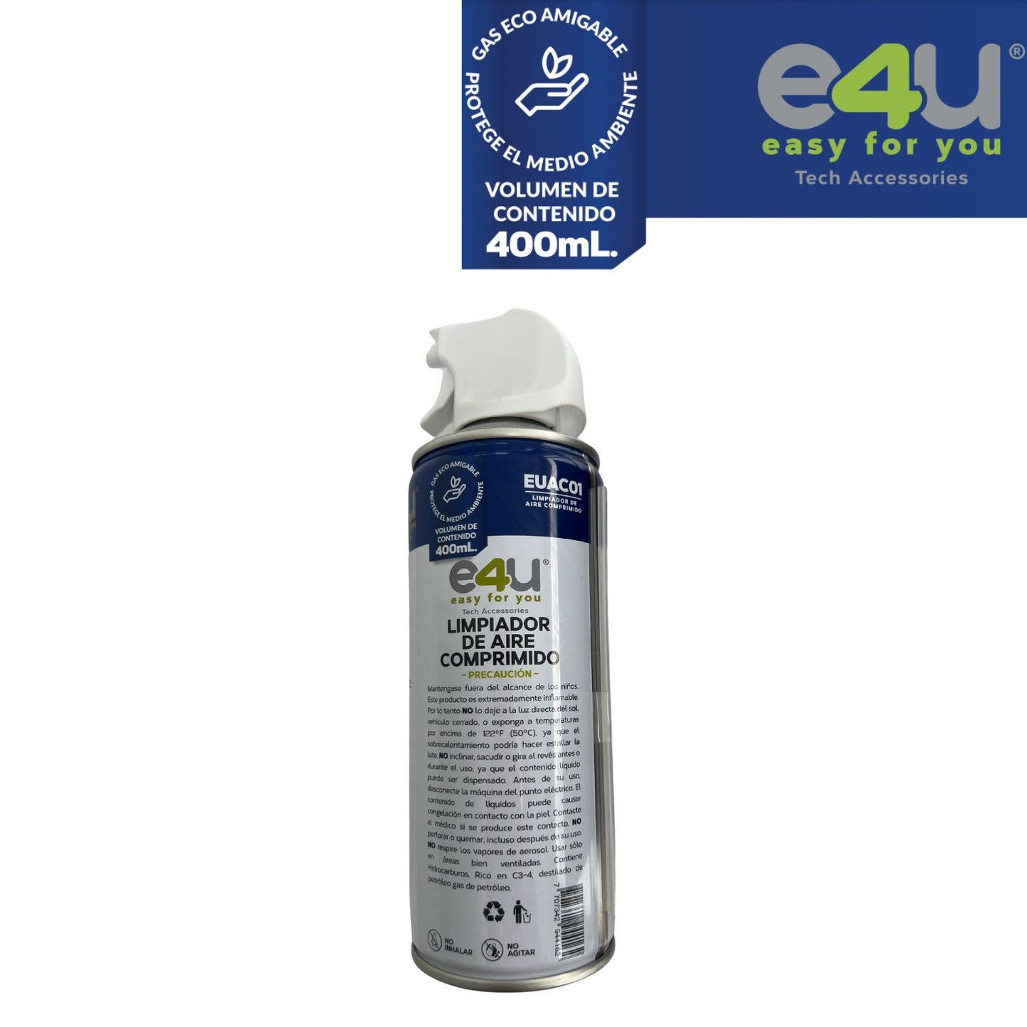 Compressed Air Cleaner 400 Ml - For Electronic Devices