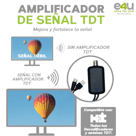 High Definition TDT Signal Amplifier