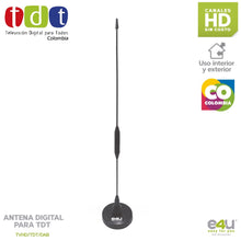 Load image into Gallery viewer, TDT Digital Antenna for Passive HD Television - Free Channels
