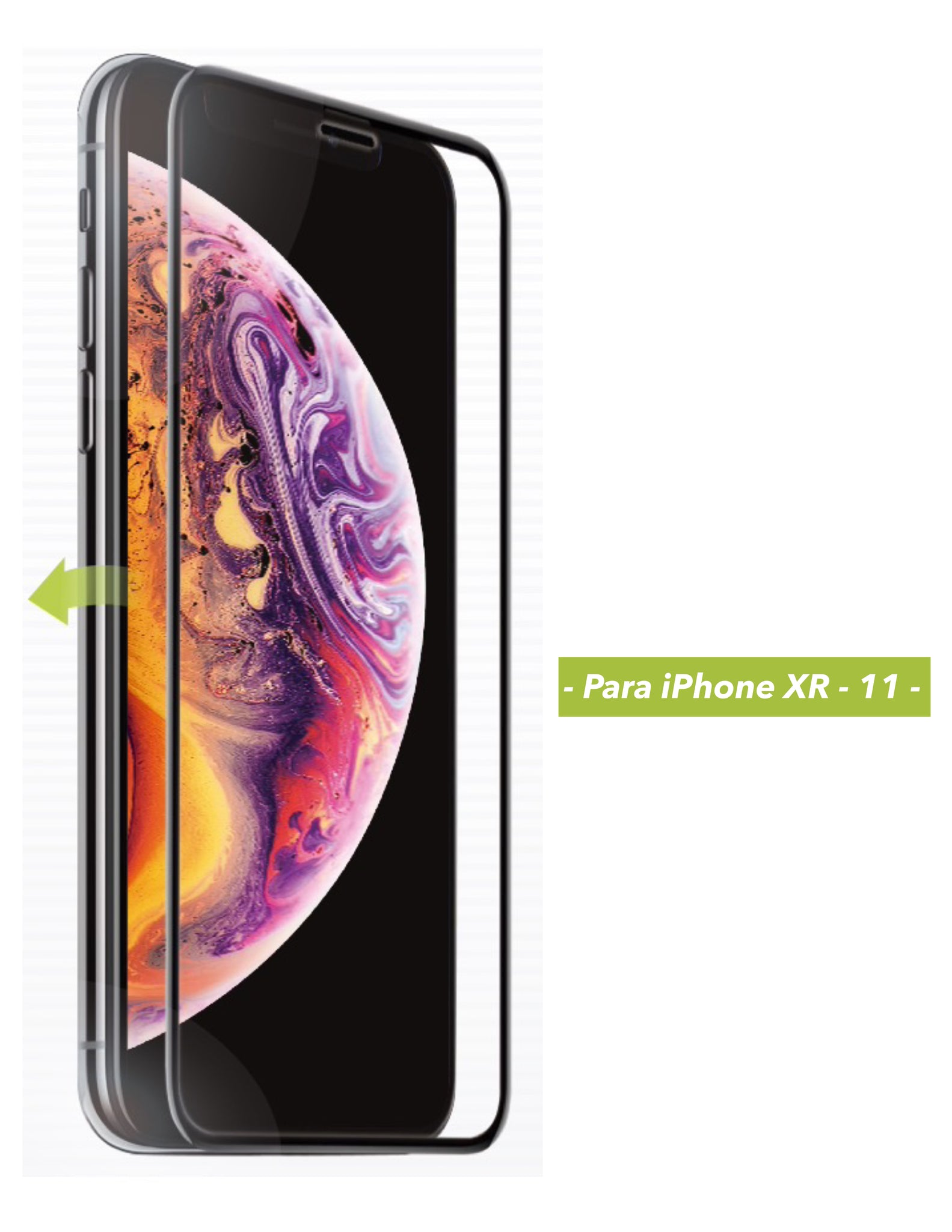 Vidrio Templado 9H Apple Iphone Xr - Eco Tech El Salvador