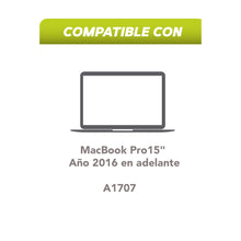 Cargar imagen en el visor de la galería, Cover para MacBook Pro 15&quot; Con y Sin Touch Bar - Version-Año 2018 en adelante
