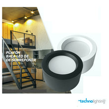 Load image into Gallery viewer, Fixed Ceiling Lamp Bullet LED Technolighting 9w Warm Light-Cold Light
